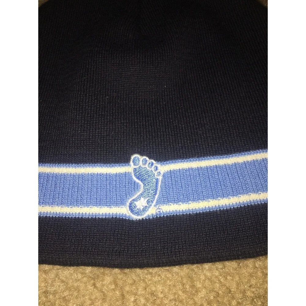Top Of The Men's World North Carolina Tarheels Beanie Hat Blue Winter